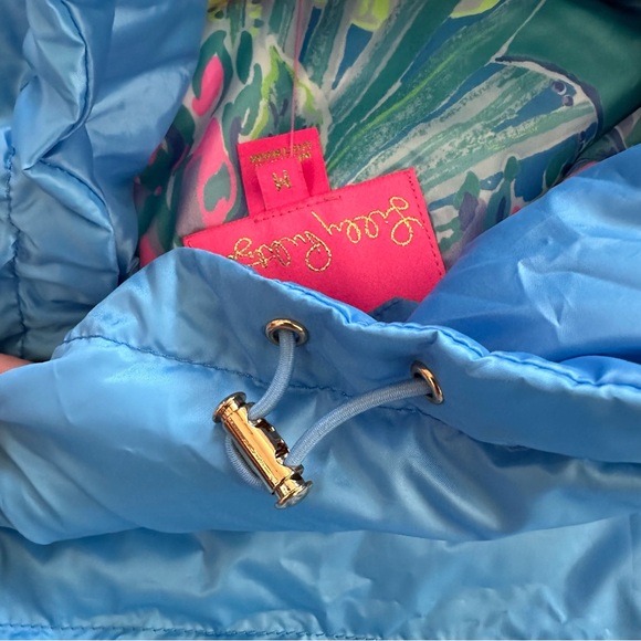 Lilly Pulitzer Palm Paradise Vest - Zanzibar Blue - Picture 5 of 6